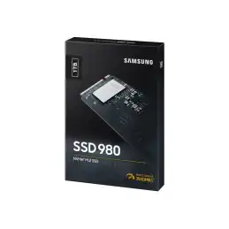 Samsung 980 - SSD - chiffré - 1 To - interne - M.2 2280 - PCIe 3.0 x4 (NVMe) - AES 256 bits - TCG Opal ... (MZ-V8V1T0BW)_5