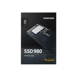 Samsung 980 - SSD - chiffré - 1 To - interne - M.2 2280 - PCIe 3.0 x4 (NVMe) - AES 256 bits - TCG Opal ... (MZ-V8V1T0BW)_6