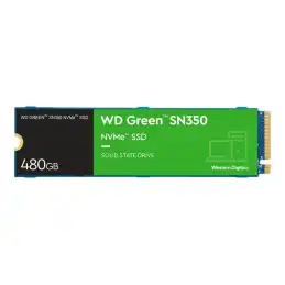 WD Green SN350 NVMe SSD - SSD - 480 Go - interne - M.2 2280 - PCIe 3.0 x4 (NVMe) (WDS480G2G0C)_3