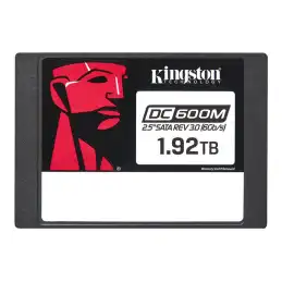 Kingston DC600M - SSD - Mixed Use - 1.92 To - interne - 2.5" - SATA 6Gb - s (SEDC600M/1920G)_1