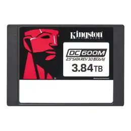 Kingston DC600M - SSD - Mixed Use - 3.84 To - interne - 2.5" - SATA 6Gb - s (SEDC600M/3840G)_1