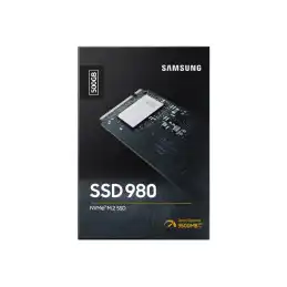 Samsung 980 - SSD - chiffré - 500 Go - interne - M.2 2280 - PCIe 3.0 x4 (NVMe) - AES 256 bits - TCG Opa... (MZ-V8V500BW)_6