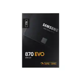 Samsung 870 EVO MZ-77E1T0B - SSD - chiffré - 1 To - interne - 2.5" - SATA 6Gb - s - mémoire tampon : ... (MZ-77E1T0B/EU)_7