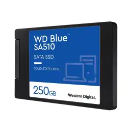 WD Blue SA510 - SSD - 250 Go - interne - 2.5" - SATA 6Gb - s - bleu (WDS250G3B0A)_1