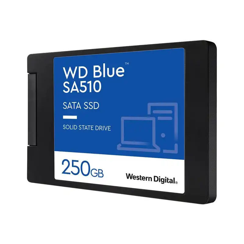 WD Blue SA510 - SSD - 250 Go - interne - 2.5" - SATA 6Gb - s - bleu (WDS250G3B0A)_1