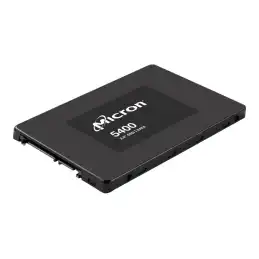 Micron 5400 MAX - SSD - 3.84 To - interne - 2.5" - SATA 6Gb - s (MTFDDAK3T8TGB-1BC1ZABYYR)_1
