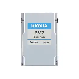 KIOXIA PM7-V Series - SSD - Enterprise - chiffré - 1600 Go - interne - 2.5" - SAS 22.5Gb - s - Self-En... (KPM7VVUG1T60)_1