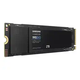 Samsung 990 EVO - SSD - chiffré - 2 To - interne - M.2 2280 - PCI Express 5.0 x4 (NVMe) - AES 256 bits ... (MZ-V9E2T0BW)_3