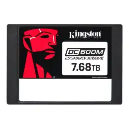 Kingston DC600M - SSD - Mixed Use - 7.68 To - interne - 2.5" - SATA 6Gb - s (SEDC600M/7680G)_1