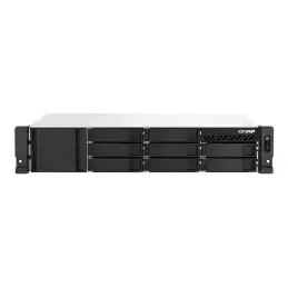 Serveur NAS - 8 Baies - rack-montable - SATA 6Gb - s - RAID 0, 1, 5, 6, 10, JBOD, 50, 60 - RAM ... (TS-864EU-RP-8G)_1