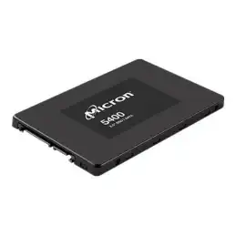 Micron 5400 MAX - SSD - Mixed Use - chiffré - 960 Go - échangeable à chaud - 2.5" - SATA 6Gb - s - AES 2... (4XB7A82290)_1