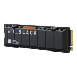 WD Black SN850 NVMe SSD WDBAPZ5000BNC - SSD - 500 Go - interne - M.2 2280 - PCIe 4.0 x4 (NVMe) -... (WDBAPZ5000BNC-WRSN)_1