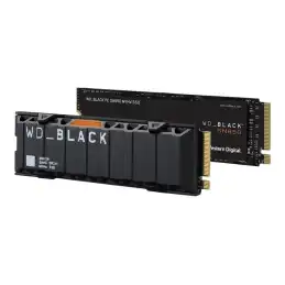 WD Black SN850 NVMe SSD WDBAPZ5000BNC - SSD - 500 Go - interne - M.2 2280 - PCIe 4.0 x4 (NVMe) -... (WDBAPZ5000BNC-WRSN)_2