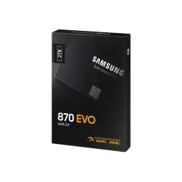 Samsung 870 EVO MZ-77E2T0B - SSD - chiffré - 2 To - interne - 2.5" - SATA 6Gb - s - mémoire tampon : ... (MZ-77E2T0B/EU)_6