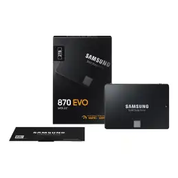 Samsung 870 EVO MZ-77E2T0B - SSD - chiffré - 2 To - interne - 2.5" - SATA 6Gb - s - mémoire tampon : ... (MZ-77E2T0B/EU)_8