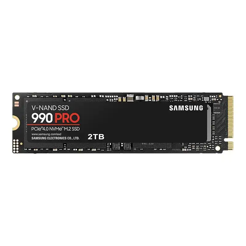 Samsung 990 PRO - SSD - chiffré - 2 To - interne - M.2 2280 - PCIe 4.0 x4 (NVMe) - AES 256 bits - TCG O... (MZ-V9P2T0BW)_1