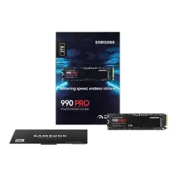 Samsung 990 PRO - SSD - chiffré - 2 To - interne - M.2 2280 - PCIe 4.0 x4 (NVMe) - AES 256 bits - TCG O... (MZ-V9P2T0BW)_2