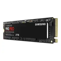 Samsung 990 PRO - SSD - chiffré - 2 To - interne - M.2 2280 - PCIe 4.0 x4 (NVMe) - AES 256 bits - TCG O... (MZ-V9P2T0BW)_3