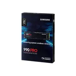 Samsung 990 PRO - SSD - chiffré - 2 To - interne - M.2 2280 - PCIe 4.0 x4 (NVMe) - AES 256 bits - TCG O... (MZ-V9P2T0BW)_6