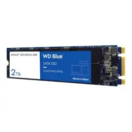 Disque SSD SATA WD Blue 3D NAND - SSD - 2 To - interne - M.2 2280 - SATA 6Gb - s (WDS200T2B0B)_1
