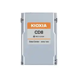 KIOXIA CD8-V Series - SSD - Mixed Use - 1600 Go - SSD de centre de données - interne - 2.5" - PCIe 4.0... (KCD8XVUG1T60)_1