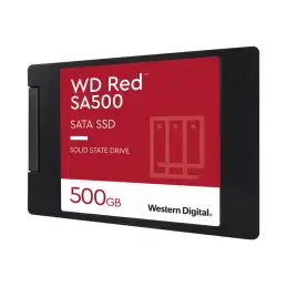 WD Red SA500 - SSD - 500 Go - interne - 2.5" - SATA 6Gb - s (WDS500G1R0A)_1