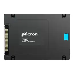 Micron 7450 MAX - SSD - 800 Go - interne - 2.5" - U.3 PCIe 4.0 (NVMe) (MTFDKCC800TFS-1BC1ZABYYR)_1