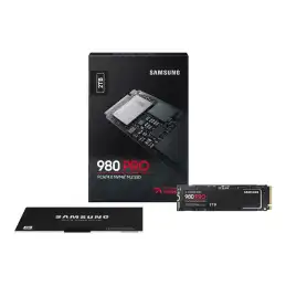 Samsung 980 PRO - SSD - chiffré - 2 To - interne - M.2 2280 - PCIe 4.0 x4 (NVMe) - mémoire tampon : 2 G... (MZ-V8P2T0BW)_7