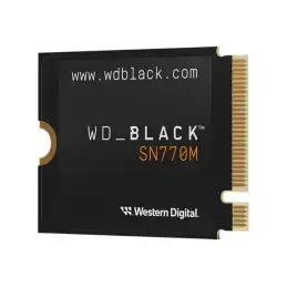 WD_BLACK SN770M - SSD - 500 Go - lecteur de jeux mobiles - interne - M.2 2230 - PCIe 4.0 x4 (NVMe) (WDS500G3X0G)_1