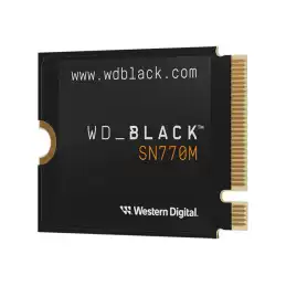 WD Black SN770M - SSD - 500 Go - interne - M.2 2230 - PCIe 4.0 x4 (NVMe) (WDBDNH5000ABK-WRSN)_1