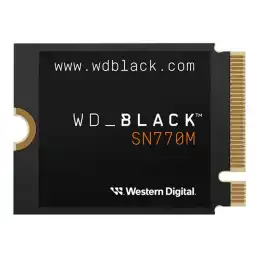 WD Black SN770M - SSD - 500 Go - interne - M.2 2230 - PCIe 4.0 x4 (NVMe) (WDBDNH5000ABK-WRSN)_2