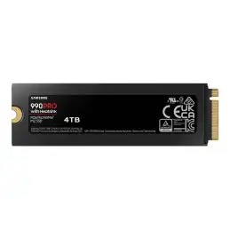 Samsung 990 PRO - SSD - chiffré - 4 To - interne - M.2 2280 - PCIe 4.0 x4 (NVMe) - AES 256 bits - TCG O... (MZ-V9P4T0GW)_1