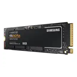 Samsung 970 EVO Plus MZ-V75S500BW - SSD - chiffré - 500 Go - interne - M.2 2280 - PCIe 3.0 x4 (NVMe) - ... (MZ-V7S500BW)_1