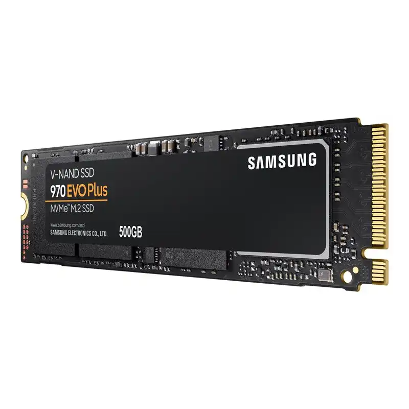 Samsung 970 EVO Plus MZ-V75S500BW - SSD - chiffré - 500 Go - interne - M.2 2280 - PCIe 3.0 x4 (NVMe) - ... (MZ-V7S500BW)_1