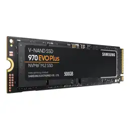 Samsung 970 EVO Plus MZ-V75S500BW - SSD - chiffré - 500 Go - interne - M.2 2280 - PCIe 3.0 x4 (NVMe) - ... (MZ-V7S500BW)_3