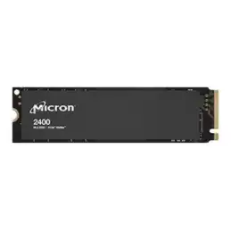 Micron 2400 - SSD - chiffré - 512 Go - interne - M.2 2280 - PCIe 4.0 (NVMe) - AES 256 bits... (MTFDKBA512QFM-1BD15ABYYR)_1
