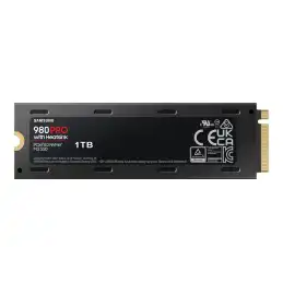 Samsung 980 PRO - SSD - chiffré - 1 To - interne - M.2 2280 - PCIe 4.0 x4 (NVMe) - mémoire tampon : 1 G... (MZ-V8P1T0CW)_4