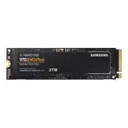 Samsung 970 EVO Plus - SSD - chiffré - 2 To - interne - M.2 2280 - PCIe 3.0 x4 (NVMe) - mémoire tampon ... (MZ-V7S2T0BW)_2