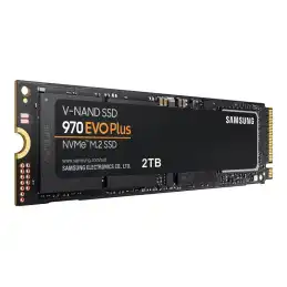 Samsung 970 EVO Plus - SSD - chiffré - 2 To - interne - M.2 2280 - PCIe 3.0 x4 (NVMe) - mémoire tampon ... (MZ-V7S2T0BW)_3