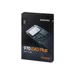 Samsung 970 EVO Plus - SSD - chiffré - 2 To - interne - M.2 2280 - PCIe 3.0 x4 (NVMe) - mémoire tampon ... (MZ-V7S2T0BW)_5