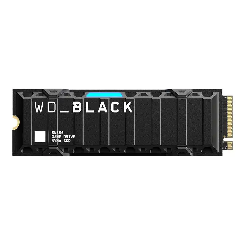 WD Black SN850 NVMe SSD WDBBKW0010BBK - SSD - 1 To - interne - M.2 2280 - PCIe 4.0 x4 (NVMe) - d... (WDBBKW0010BBK-WRSN)_1