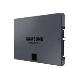 Samsung 870 QVO - SSD - chiffré - 1 To - interne - 2.5" - SATA 6Gb - s - mémoire tampon : 1 Go - AES 25... (MZ-77Q1T0BW)_1