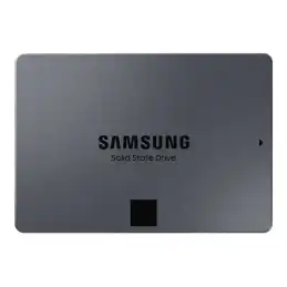 Samsung 870 QVO - SSD - chiffré - 1 To - interne - 2.5" - SATA 6Gb - s - mémoire tampon : 1 Go - AES 25... (MZ-77Q1T0BW)_2