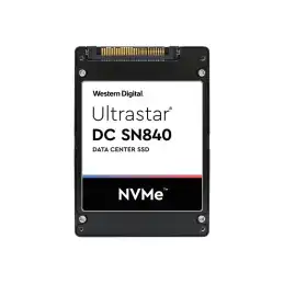 WD Ultrastar DC SN840 WUS4BA176DSP3X3 - SSD - 7680 Go - interne - 2.5" - U.2 PCIe 3.1 x4 (NVMe) (0TS2050)_1