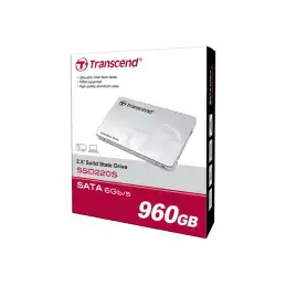 Transcend SSD220S - SSD - 960 Go - interne - 2.5" - SATA 6Gb - s (TS960GSSD220S)_2