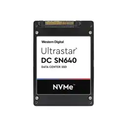 WD Ultrastar DC SN640 WUS4BB076D7P3E1 - SSD - 7680 Go - interne - 2.5" - U.2 PCIe 3.1 x4 (NVMe) (0TS1963)_1