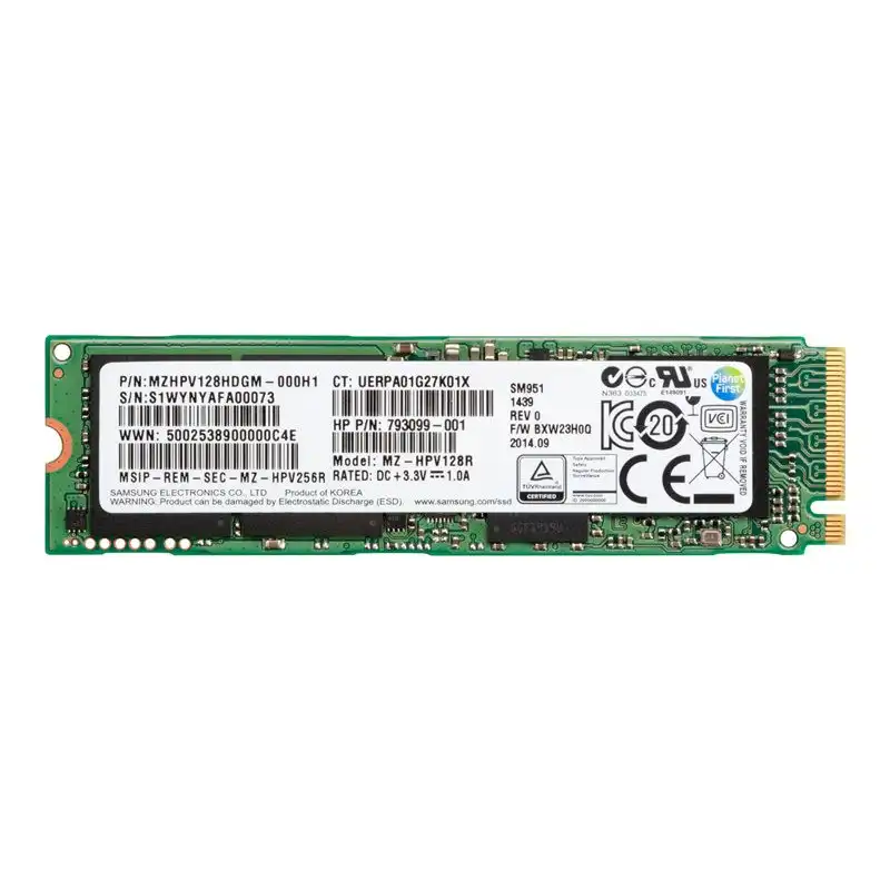 HP Z Turbo Drive - SSD - 256 Go - interne - M.2 - PCIe 3.0 x4 (NVMe) - pour Workstation Z4 G4, Z6 G4 (1PD59AA)_1