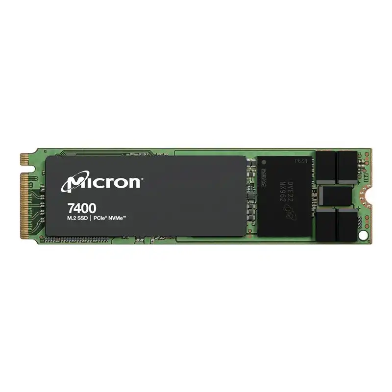 Micron 7400 MAX - SSD - 400 Go - interne - M.2 2280 - PCIe 4.0 (NVMe) (MTFDKBA400TFC-1AZ1ZABYYR)_1