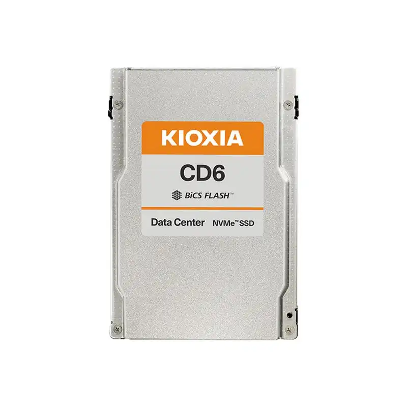 KIOXIA CD6-R Series - SSD - 7680 Go - interne - 2.5" - PCIe 4.0 (NVMe) (KCD61LUL7T68)_1