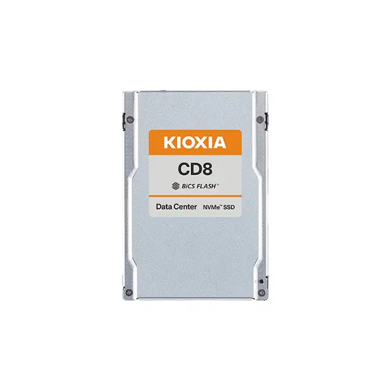 KIOXIA CD8 Series - SSD - 15.36 To - interne - 2.5" - PCIe 4.0 x4 (NVMe) - mémoire tampon : 256 Mo (KCD81RUG15T3)_1